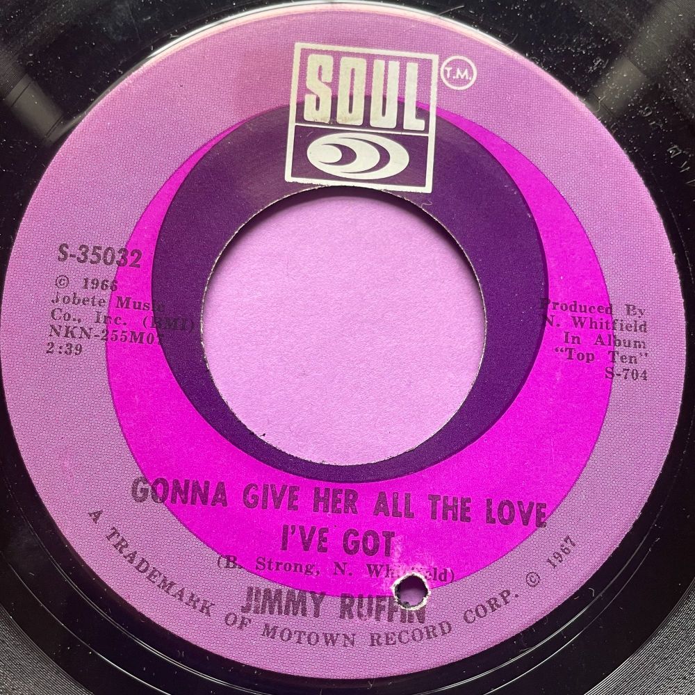 Jimmy Ruffin-Gonna give her all the love I've got-Soul E+