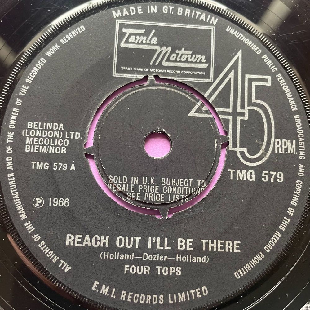 Four Tops-Reach out I'll be there-TMG 579 E