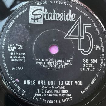 Fascinations-Girls are out to get you-UK Stateside LT vg+