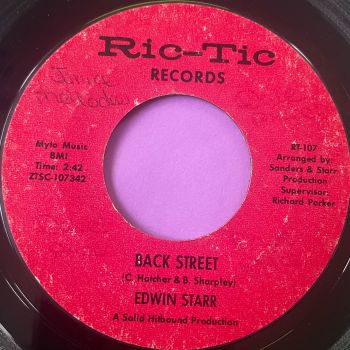 Edwin Starr-Back Street-Ric-Tic vg+
