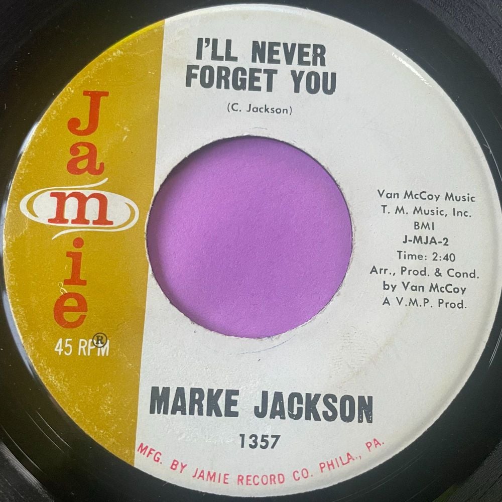 Marke Jackson-I'll never forget you-Jamie E+