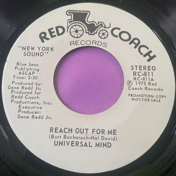 Universal Mind-Reach out to me-Red Coach WD E+