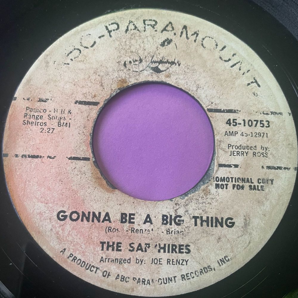 Sapphires-Gonna be a big thing-ABC WD vg+