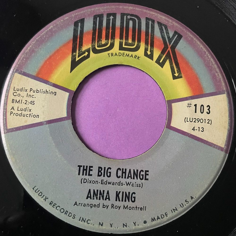 Anna King-The big change-Ludix vg+