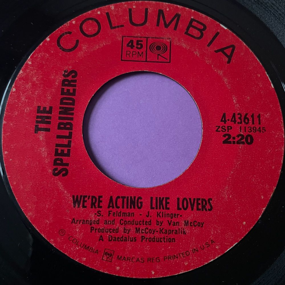 Spellbinders-We're acting like lovers-Columbia E