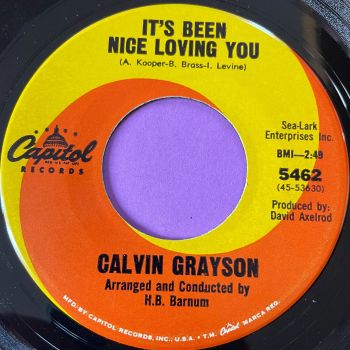Calvin Grayson-It's been nice loving you-Capitol E+