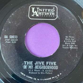 Jive Five-In my neighborhood/ Then came heartbreak-UA E+