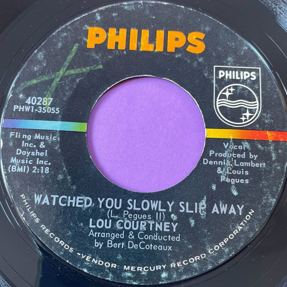 Lou Courtney-Watched you slowly slip away-Philips E+