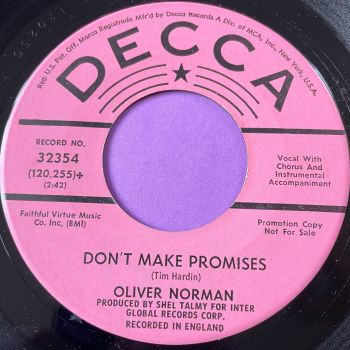 Oliver Norman-Don't make promises-Decca Demo E+
