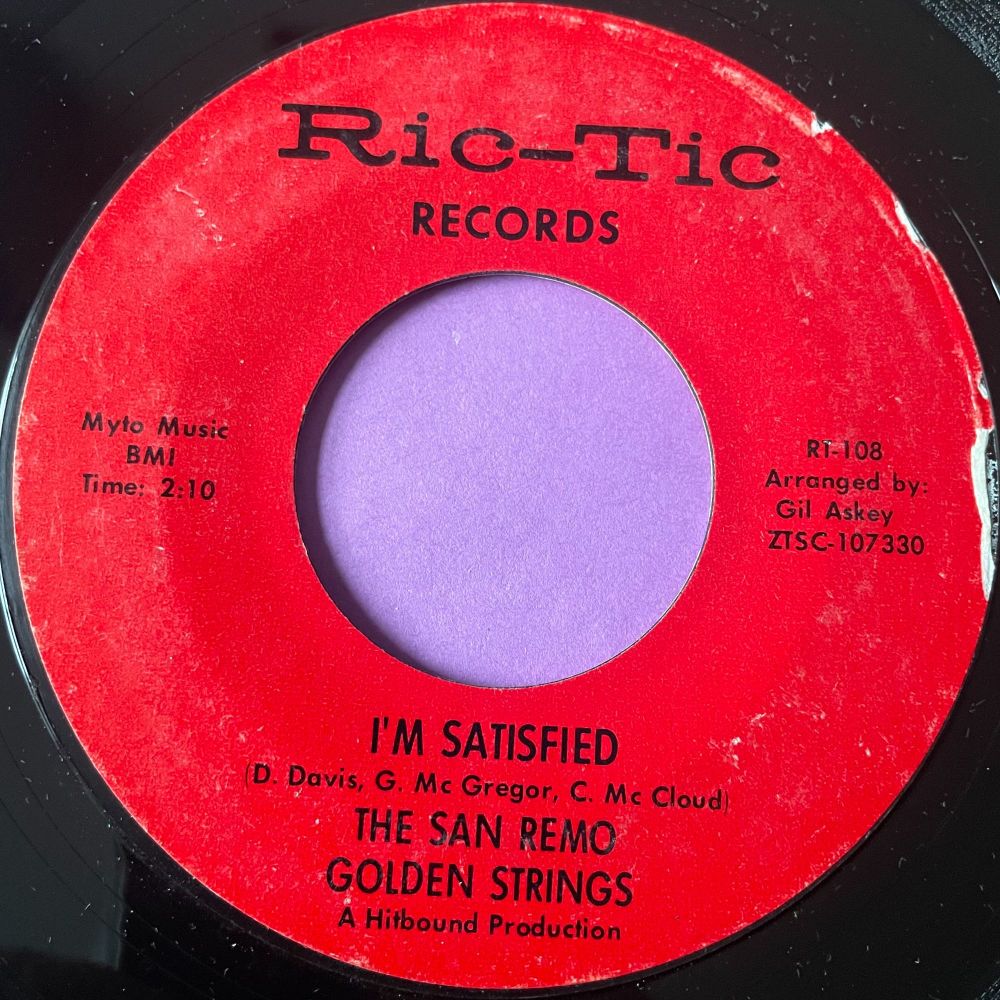San Remo Golden Strings-I'm satisfied-RicTic E+