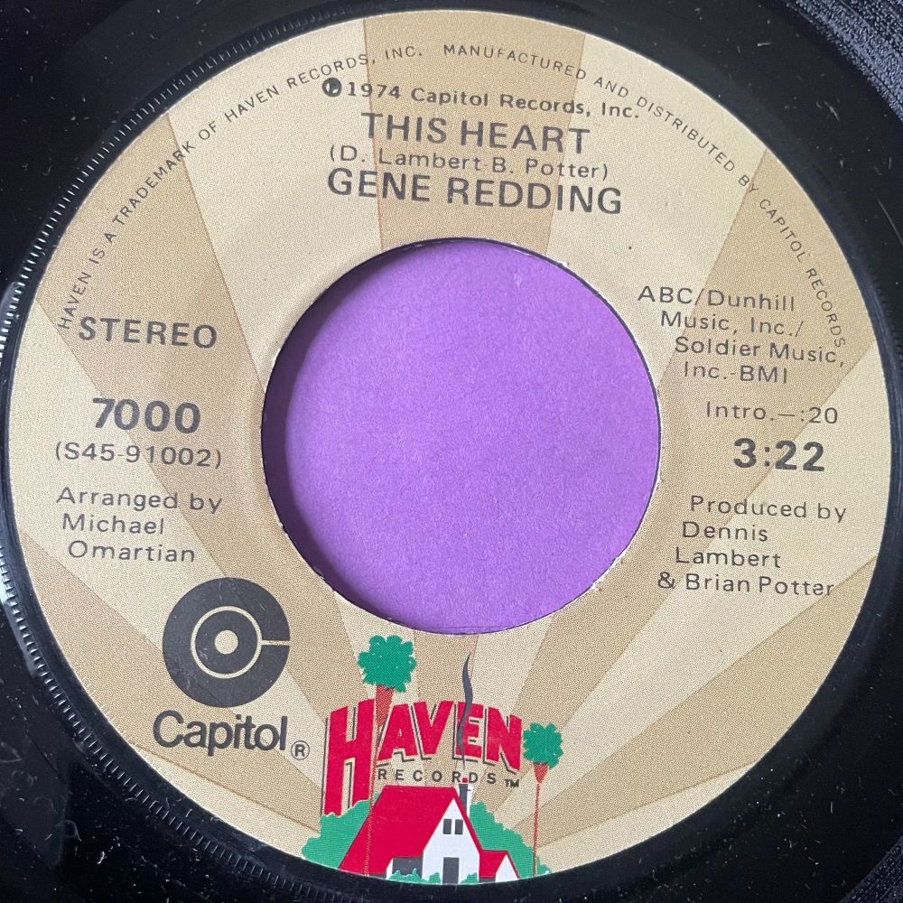 Gene Redding-This heart-Haven E+
