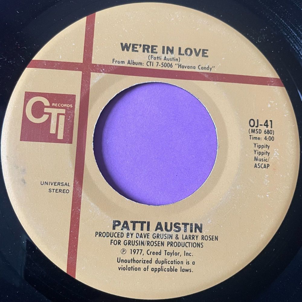 Patti Austin-We're in love-CTI E+