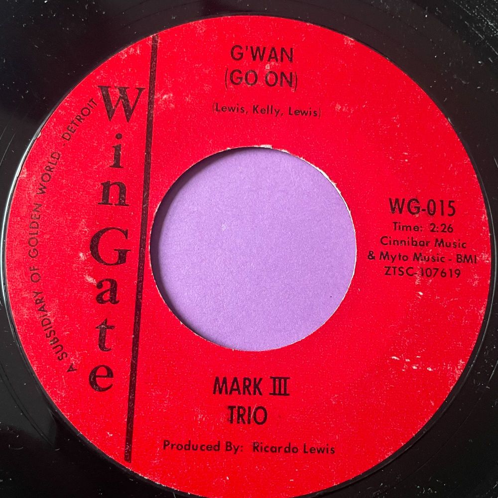 Mark lll Trio-G'wan-Wingate E+
