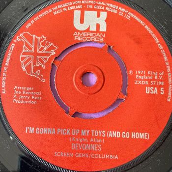 Devonnes-I'm gonna pick up my toys-UK American E+