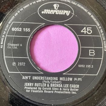 Jerry Butler & Brenda Lee Eagar-Ain't understanding mellow-UK Mercury E+