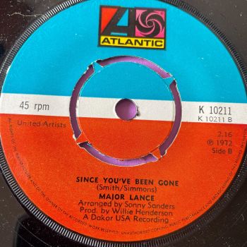 Major Lance-Since you've been gone-UK Atlantic E+