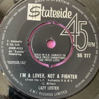 Lazy Lester-I'm a lover, not a fighter/ Sugar coated love-UK Stateside E
