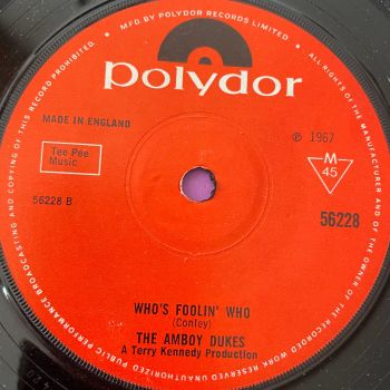 Amboy Dukes-Who's fooling you-UK Polydor E+