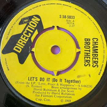 Chambers Brothers-Let's do it-UK Direction E+