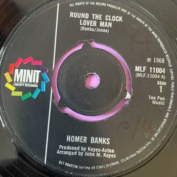 Homer Banks-Round the clock lover man-UK Minit E+