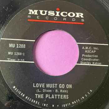 Platters-Love must go on-Musicor E+