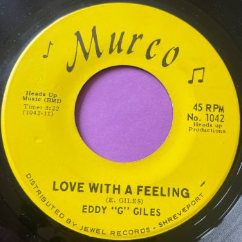 Eddy "G" Giles-Love with a feeling-Murco E+