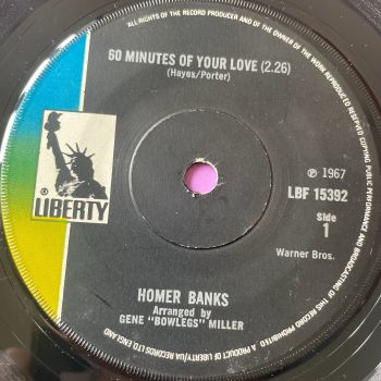 Homer Banks-60 Minutes of your love-UK Liberty E