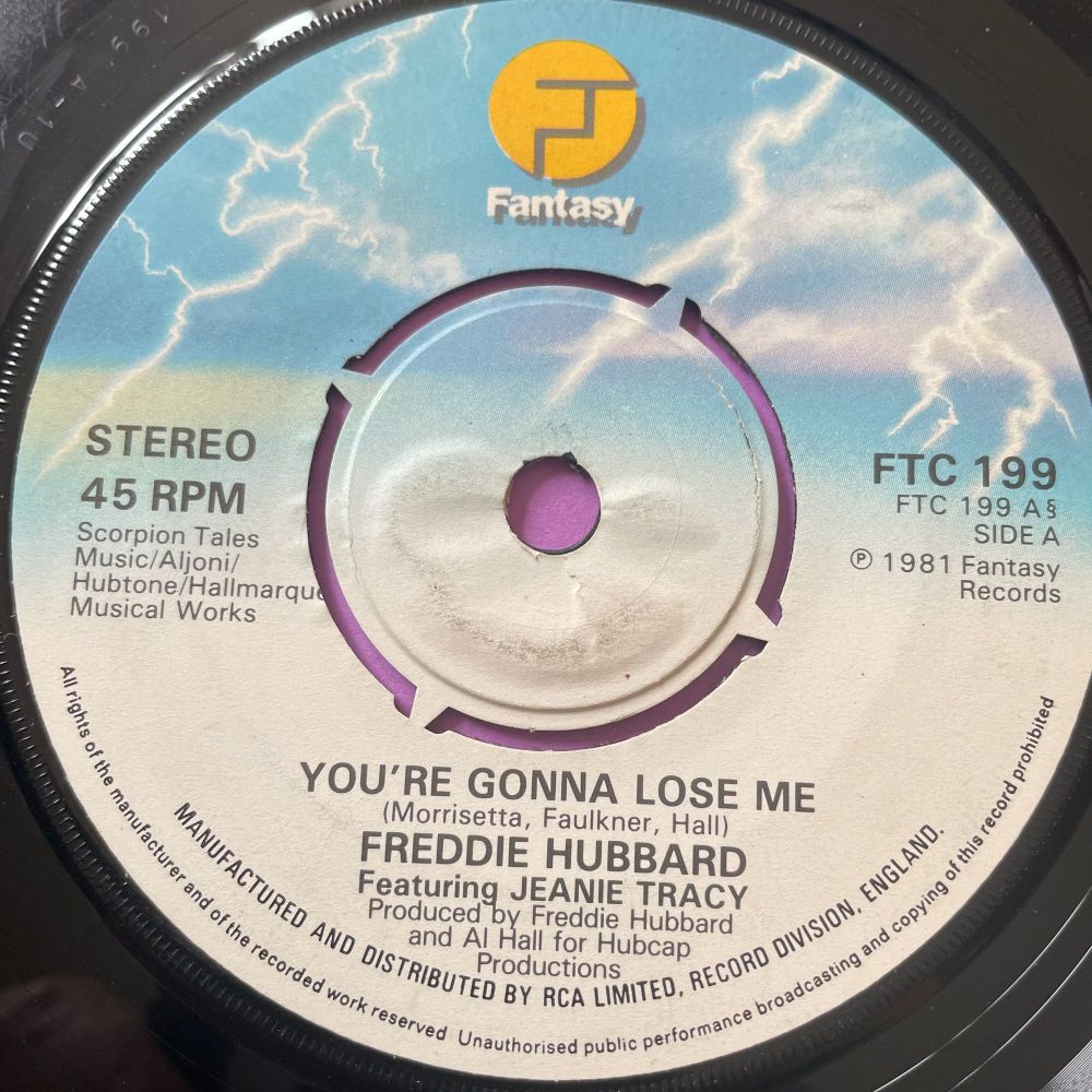 Freddie Hubbard-You're gonna lose me-UK Fantasy E