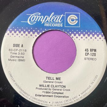 Willie Clayton-Tell me-Compleat E+