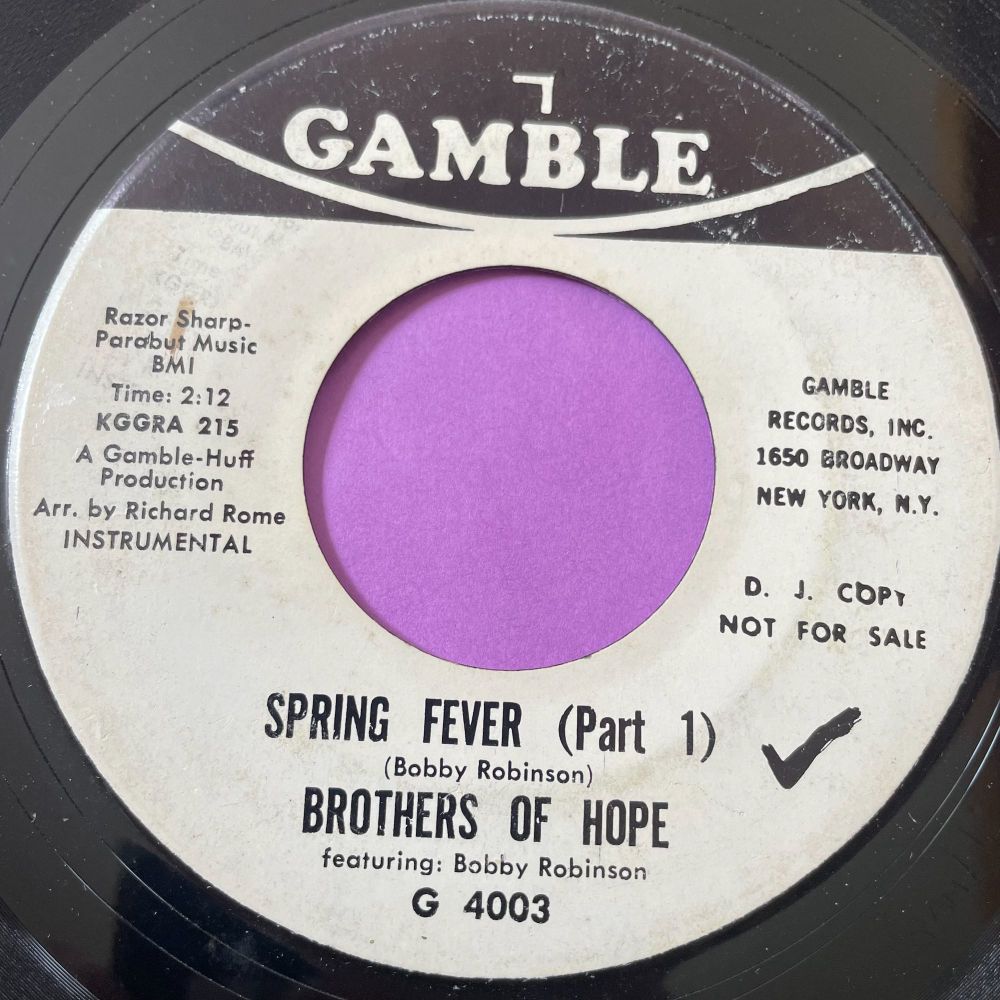 Brothers of Hope-Spring fever-Gamble WD wol E+