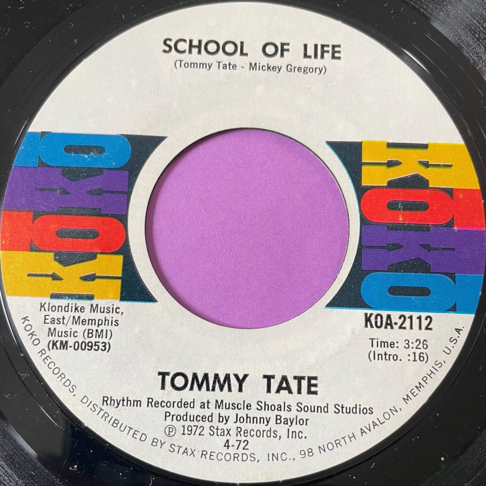 Tommy Tate-School of life-koko E+