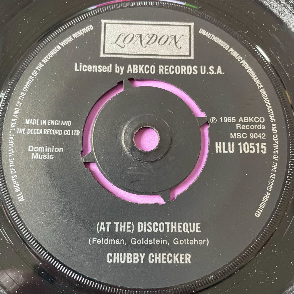Chubby Checker-0At the discotheque-UK London E+