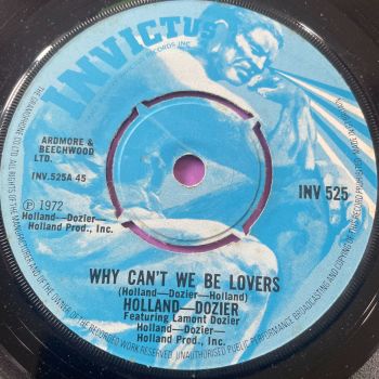 Holland Dozier-Why can't we be lovers-UK Invictus E+