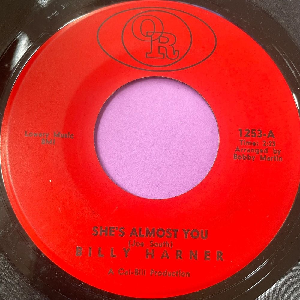 Billy Harner-She's almost you-OR E+