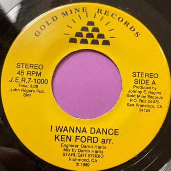 Ken Ford-Our love is for real/ I wanna dance-Gold Mind E+