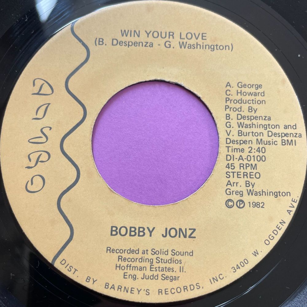 Bobby Jonz-Win your love-Dispo E+