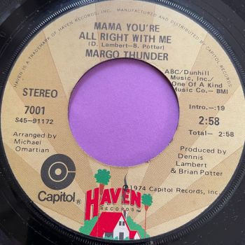 Margo Thunder-Mama you're alright with me-Haven E+