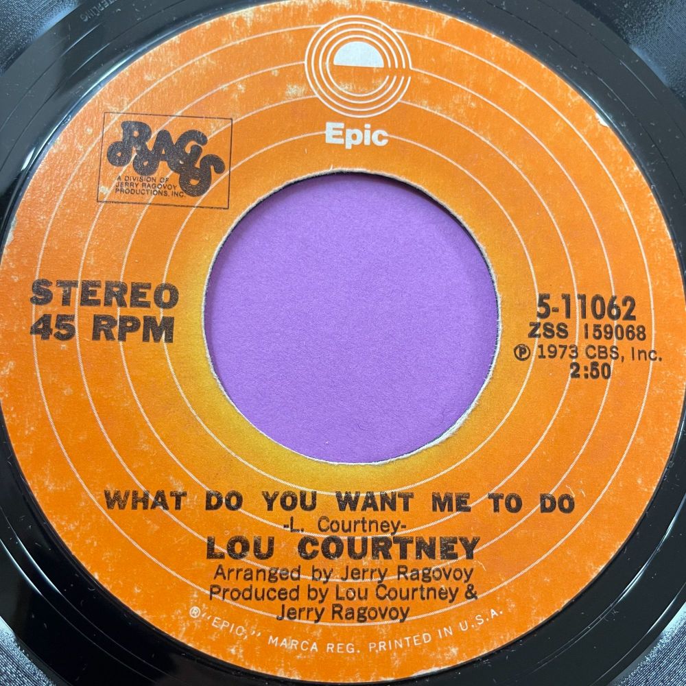 Lou Courtney-What do you want me to do-Epic E+