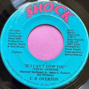 C.B Overton-If I can't stop you-Shock E