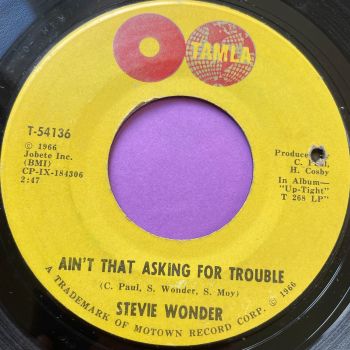 Stevie Wonder-Ain't that asking for trouble-Tamla E+