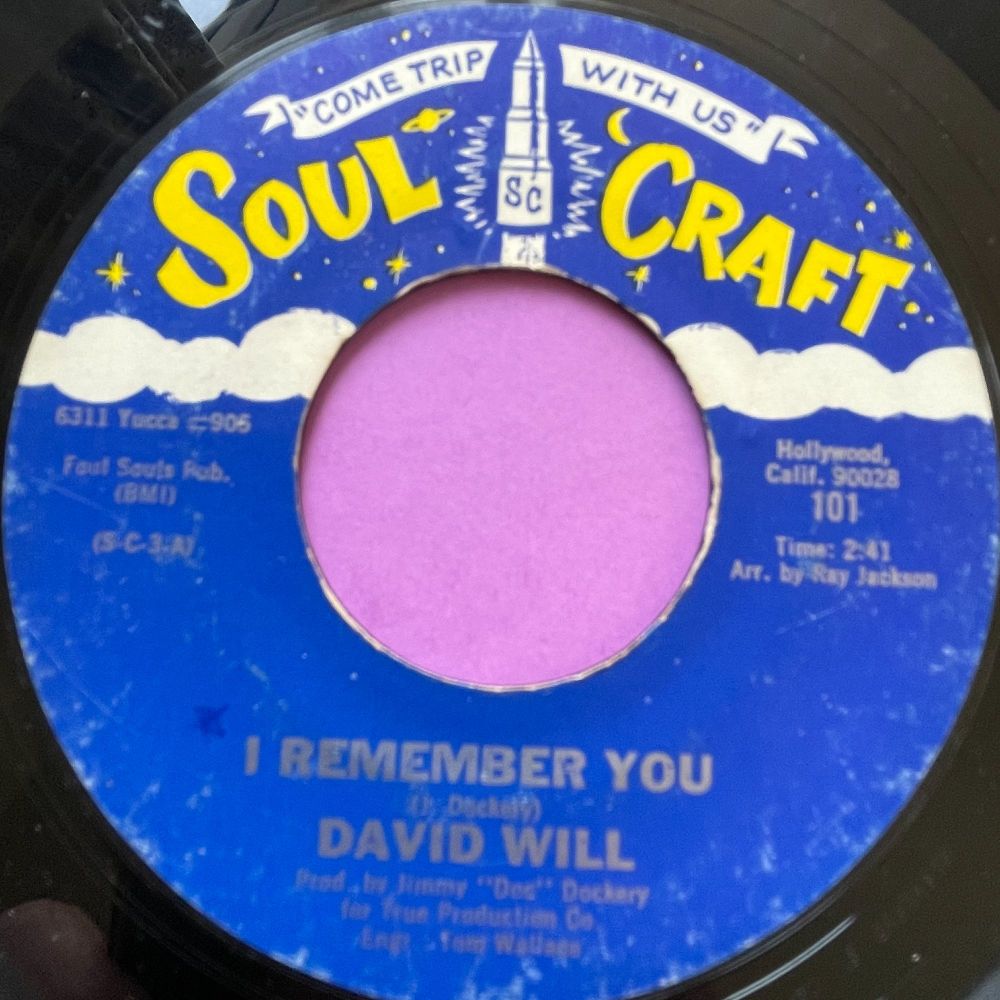 David Will-I remember you/ Loneliness-Soul Craft E