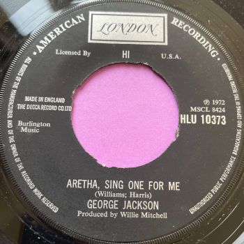George Jackson-Aretha, sing one for me-UK London E+