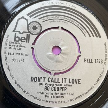 Bo Cooper-Don't call it love-UK Bell E