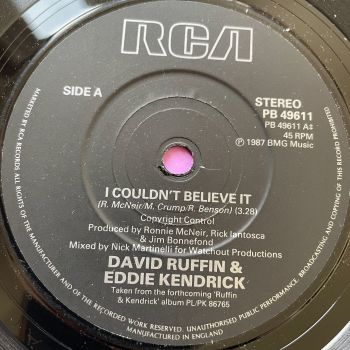 David Ruffin & Eddie Kendrick-I couldn't believe it-UK RCA E