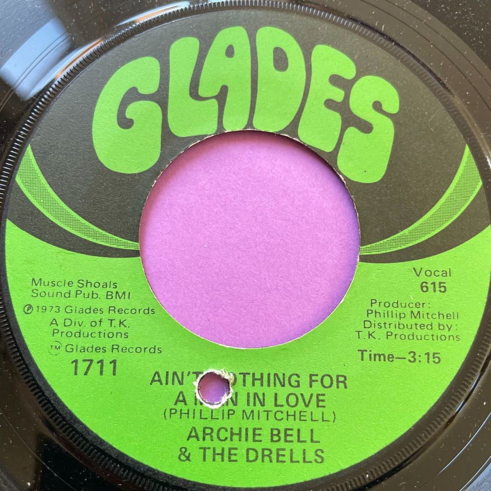 Archie Bell-Ain't nothing for a man in love-Glades E+