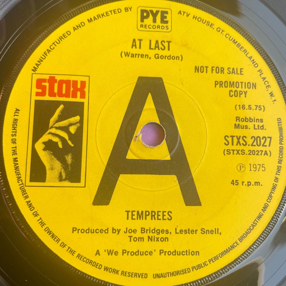 Temprees-At last-UK Stax Demo E+