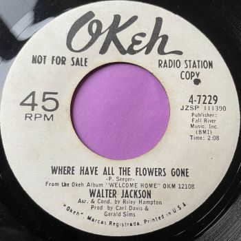 Walter Jackson-Where have all the flowers gone-Okeh WD E