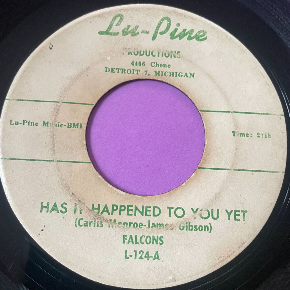 Falcons-Has it happened to you yet-Lu-Pine vg