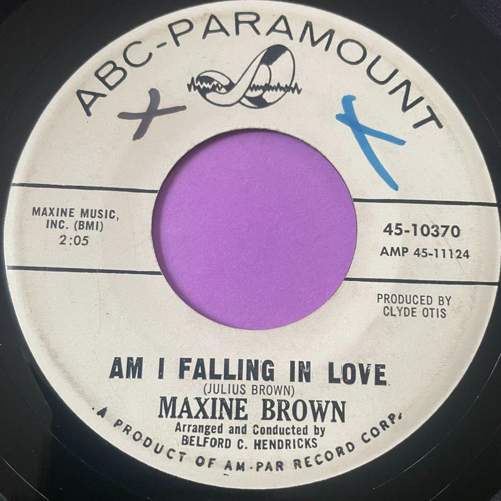 Maxine Brown-Am I falling in love-ABC WD x E