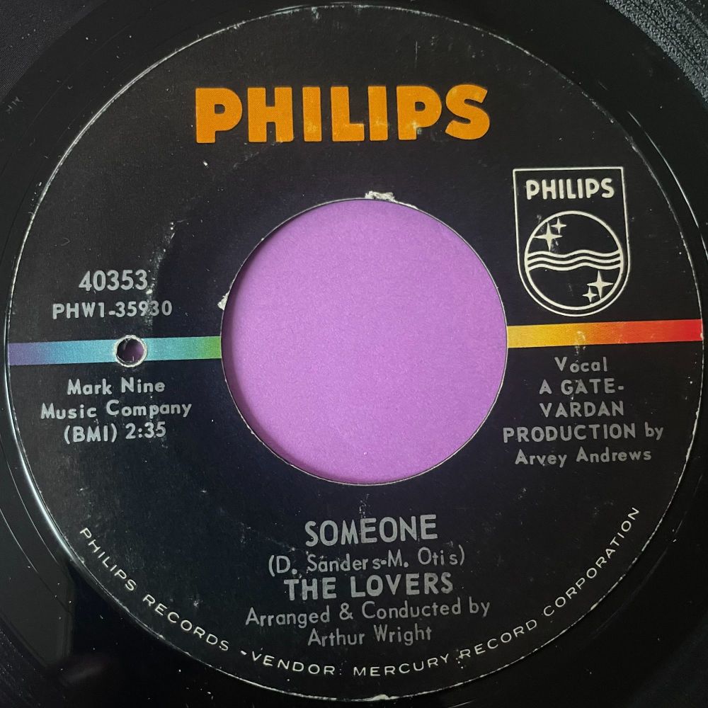 Lovers-Do this for me/ Someone-Philips E+